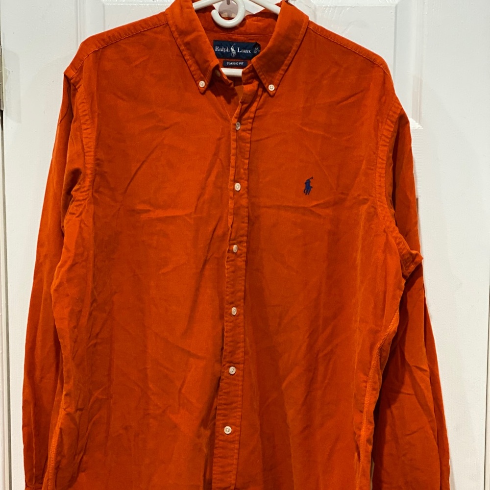 Corduroy Ralph Lauren Button Up